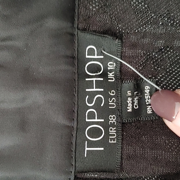 Topshop Fuzzy Skirt 6 - Picture 4 of 7